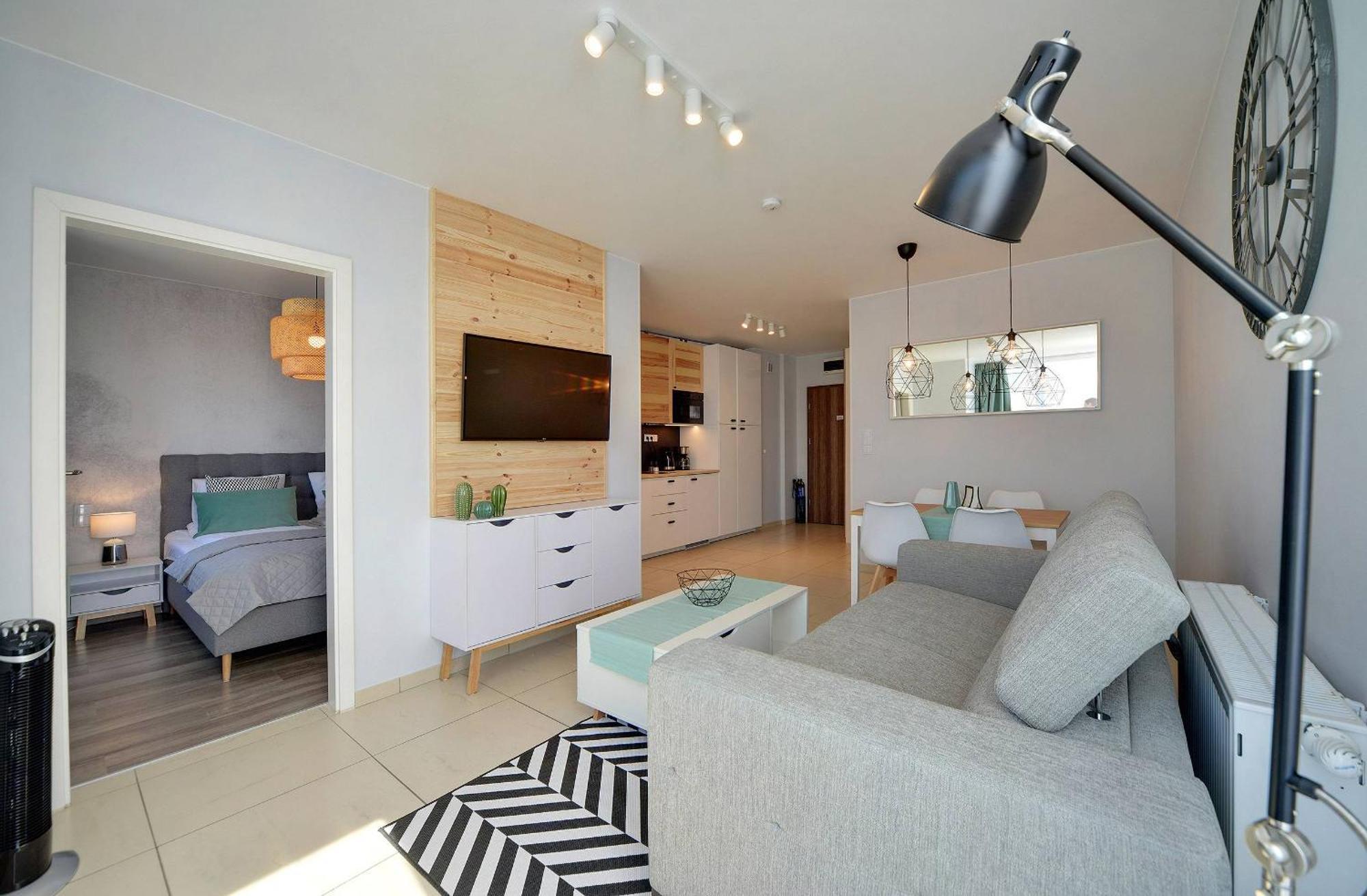Eleganckie Apartamenty Sun Seasons 24 Blisko Plazy Z Parkingiem By Noclegi Renters นีคอร์เซ ภายนอก รูปภาพ